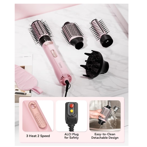 Farery 4-in-1 Rotating Blow Dryer Brush Set - Picture 6 of 8